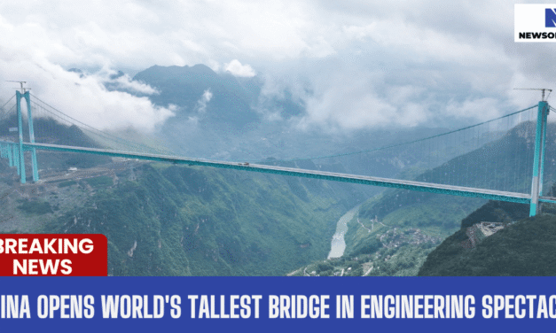 Touching the Sky: China Opens World’s Tallest Bridge in Engineering Spectacle