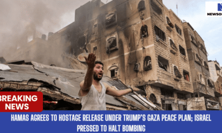 Hamas Agrees to Hostage Release Under Trump’s Gaza Peace Plan; Israel Pressed to Halt Bombing